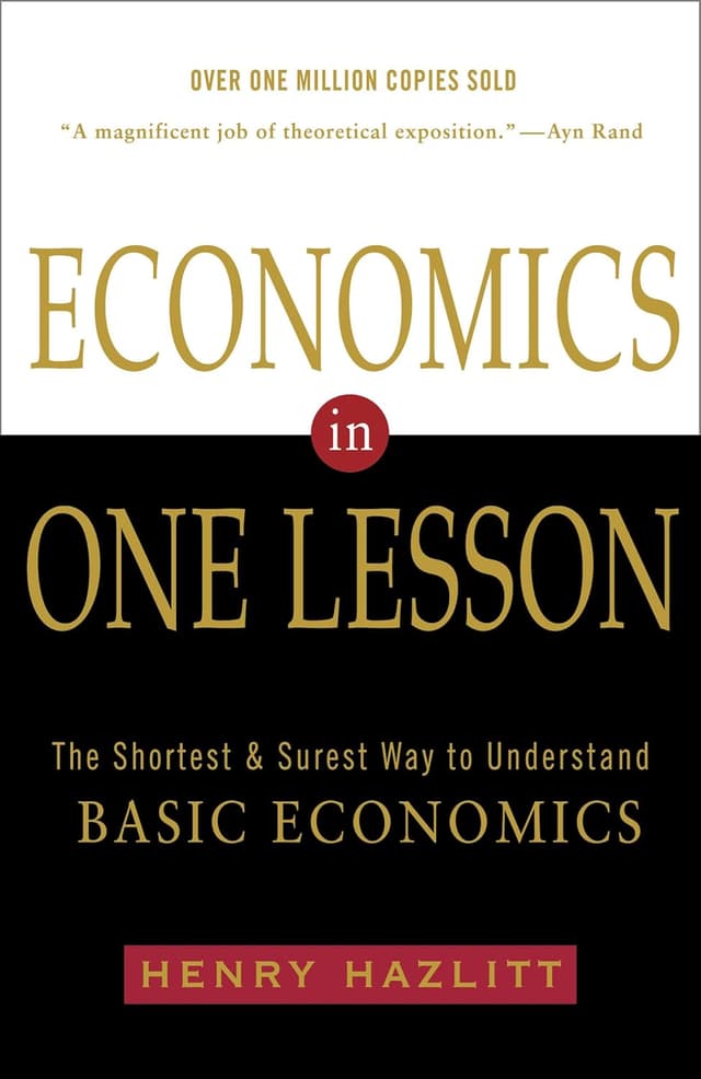 Economics in One Lesson